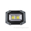 Draagbare COB Flood Light waterdichte werklamp